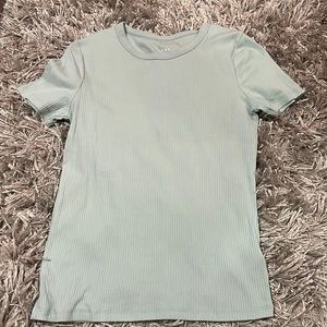 Ribbed tee